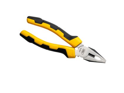 Kombinované kliešte 7" Deli Tools EDL2007 (žlté)