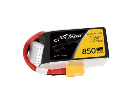 Batéria Tattu 850mAh 14,8V 75C 4S1P XT60
