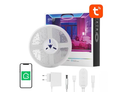 Inteligentný WiFi RGB LED svetelný pás Gosund SL2 (5 m), Tuya