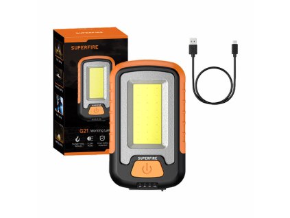 Dielenská baterka Superfire G21, 650 lm, USB