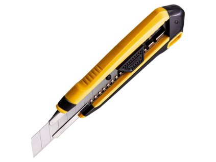 Odlamovací nôž Deli Tools EDL018Z (žltý)