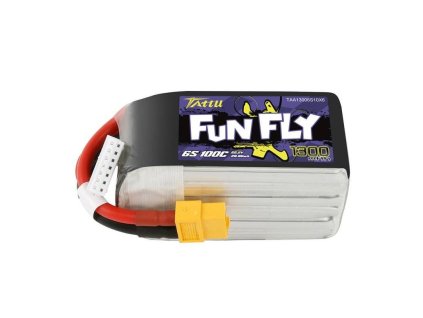 Batéria Tattu Funfly 1300mAh 22,2V 100C 6S1P XT60