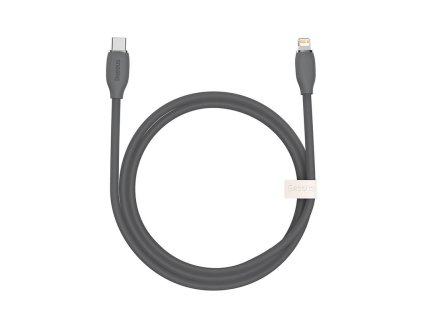Kábel USB-C na Lightning Baseus Jelly, 20 W, 1,2 m (čierny)