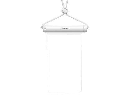 Baseus Cylinder univerzálne vodotesné puzdro pre smartfóny (biele)