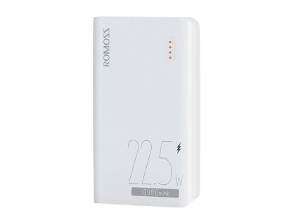 Powerbank Romoss SENSE4SF 10000 mAh, 22,5 W (biela)