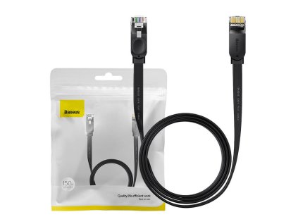 Sieťový kábel Baseus Ethernet RJ45, 1Gbps, 1,5 m (čierny)