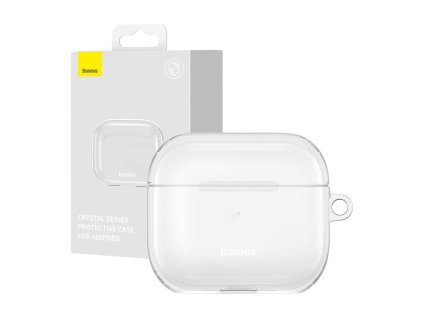 Priehľadné puzdro Baseus Crystal pre AirPods 3