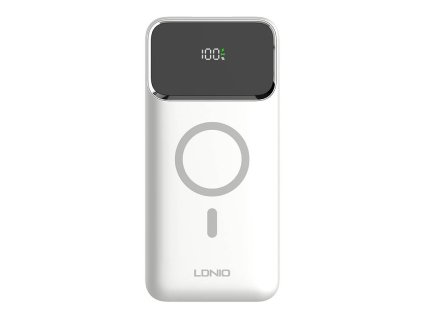 LDNIO Powerbank PQ12, 15W, 10000mah (biela)