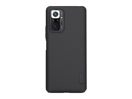 Nillkin Super Frosted Shield puzdro pre Xiaomi Redmi Note 10 Pro/10 Pro Max (čierne)