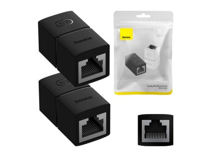 Káblový konektor Baseus, 2 ks, séria AirJoy (čierny)