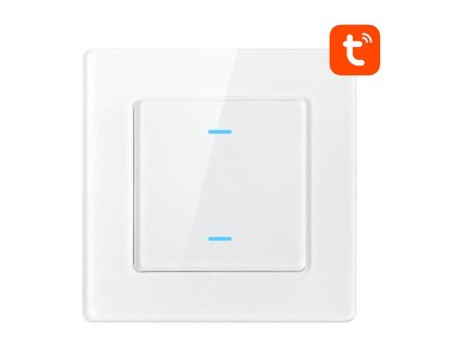 Dotykový spínač WiFi Avatto N-TS10-W2 Double TUYA (biely)