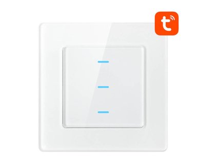 Dotykový spínač WiFi Avatto N-TS10-W3 Triple TUYA (biely)