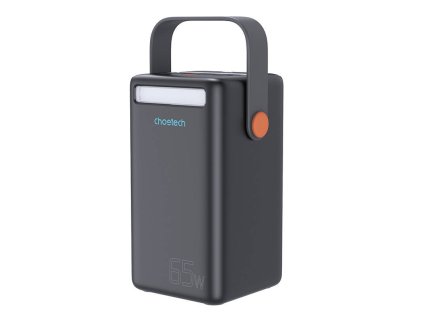 Mini napájacia stanica, powerbanka Choetech B664 50000mAh 65W (čierna)