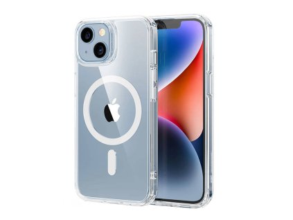 Puzdro ESR Classic Hybrid pre iPhone 14 Plus, Magsafe (číre)