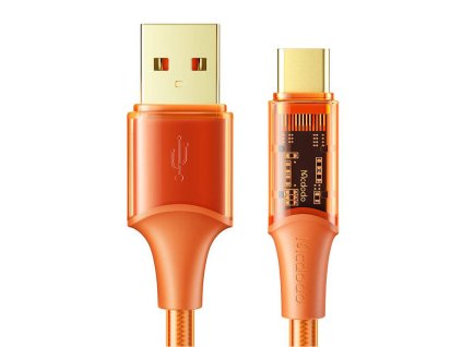 Kábel Mcdodo USB-C CA-2093, 6A, 1,8 m (oranžový)