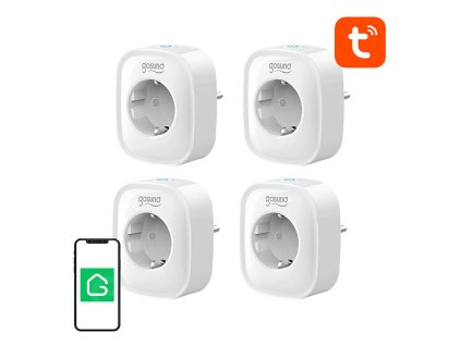 Inteligentná zásuvka Gosund SP1 WiFi, 4 kusy (štvorbalenie) Tuya