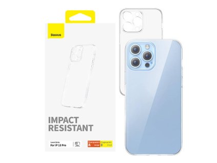 Puzdro na telefón pre iP 13 PRO Baseus OS-Lucent Series (číre)