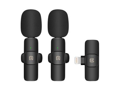 Bezdrôtový mikrofón Puluz PU3150B Lavalier typ Lightning