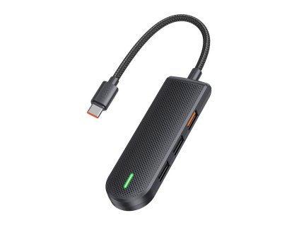 Rozbočovač USB-C Mcdodo HU-1430 5w1 (USB2.0, USB3.0, SD/TF)