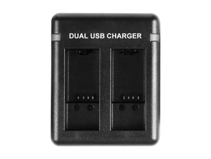 Dvojslotová nabíjačka Puluz PU919B pre GoPro Hero 11 / Hero 10 / Hero 9