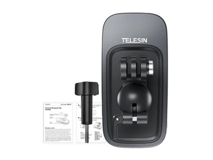 Držiak Telesin s klipom na batoh pre športové kamery (GP-JFM-009)