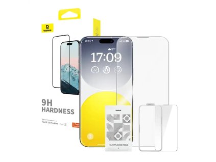 0,3 mm tvrdené sklo Baseus Diamond pre iPhone 15 ProMax