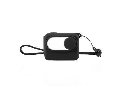 Silikonowe etui zabezpieczające Puluz Insta360 GO 3 z osłoną na obiektyw