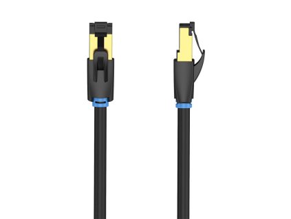 Sieťový kábel Vention IKABI Cat.8 SFTP, 1 m (čierny)
