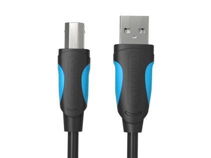 Kábel USB-A 2.0 na USB-B pre tlačiarne Vention VAS-A16-B100, 1 m (čierny)