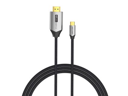 Kábel USB-C na HDMI 2.0 Vention CRBBG, 1,5 m, 4K 60Hz (čierny)