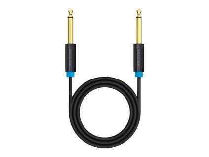 Audio kábel TS 6,35 mm Vention BAABI 3 m (čierny)