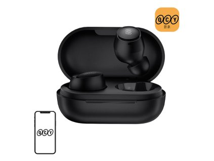 Slúchadlá TWS QCY T27 (čierne)