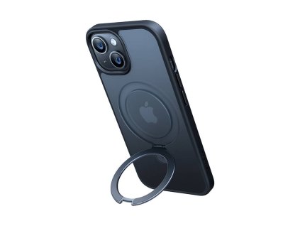 Puzdro Torras UPRO Ostand Matte pre iPhone 15 (čierne)