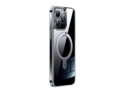Puzdro na telefón Torras UPRO Ostand Clear pre iPhone 15 PRO (priehľadné)
