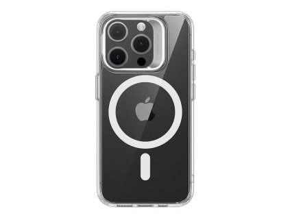 ESR Classic Hybrid Case so stojanom pre iPhone 15 Pro, Magsafe (priehľadný)