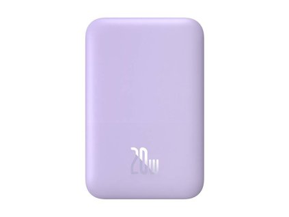 Powerbank mini Baseus 6000 mAh 20W (fialová)