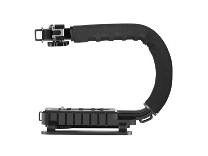 Selfie tyč Puluz pre športové fotoaparáty (čierna)