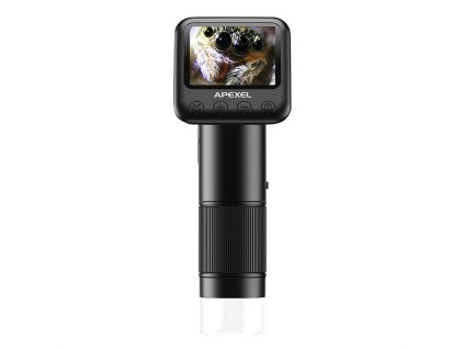 Digitálny mikroskop APEXEL APL-MS008 LCD (čierny)