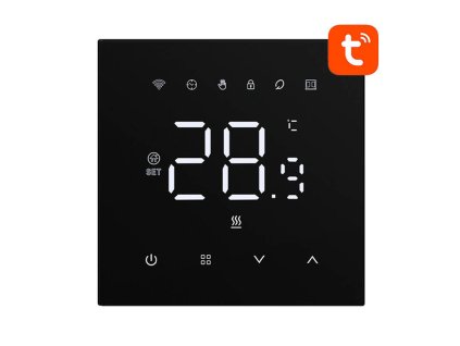 Avatto WT410-16A-B inteligentný termostat elektrického vykurovania 16A WiFi