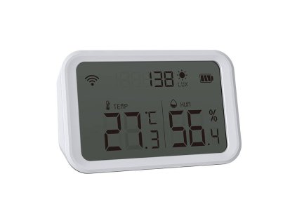NEO NAS-TH02W Temperature and Humidity Sensor with Display, WiFi TUYA