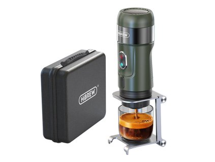 Portable 3-in-1 coffee maker with case HiBREW H4B_GN