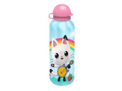 Fľaša na vodu 500 ml Gabby's Dollhouse od KiDS Licensing (modrá)