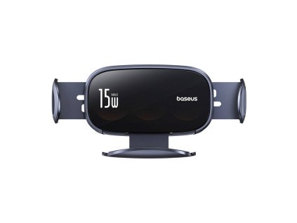 Car holder with inductive charger Baseus LightChaser (Black)