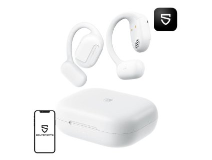 Slúchadlá TWS Soundpeats GoFree (biele)