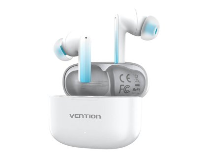 Bezdrôtové slúchadlá, Vention, NBIW0, Elf Earbuds E04 (biele)