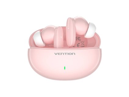 Wireless headphones, Vention, NBFP0, Elf Earbuds E01 (pink)