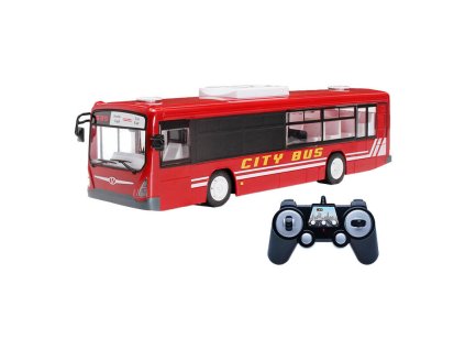 Remote-controlled city bus 1;20 Double Eagle (red)  E635-003