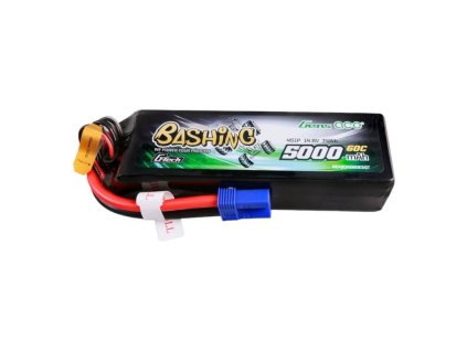 Gens ace G-Tech 5000mAh 14,8V 4S1P 60C Lipo batéria s konektorom EC5 Plug-Bashing Series