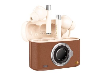 Slúchadlá do uší ONIKUMA Bluetooth T18 Brown