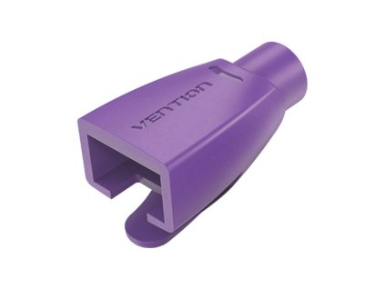 Chránič zástrčky kábla RJ45 Vention IODV0-50 Balenie 50 ks. Fialové PVC